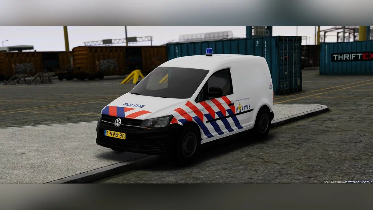 Volkswagen Caddy Dutch Police 1.1 / GTA 5