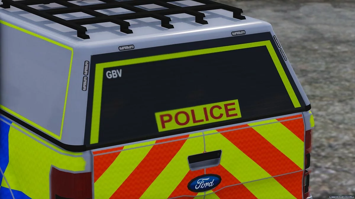 2014 Police Ford Ranger [ELS] 1.0 / GTA 5