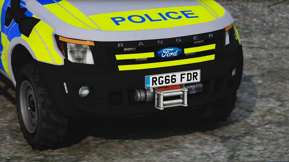 2014 Police Ford Ranger [ELS] 1.0 / GTA 5
