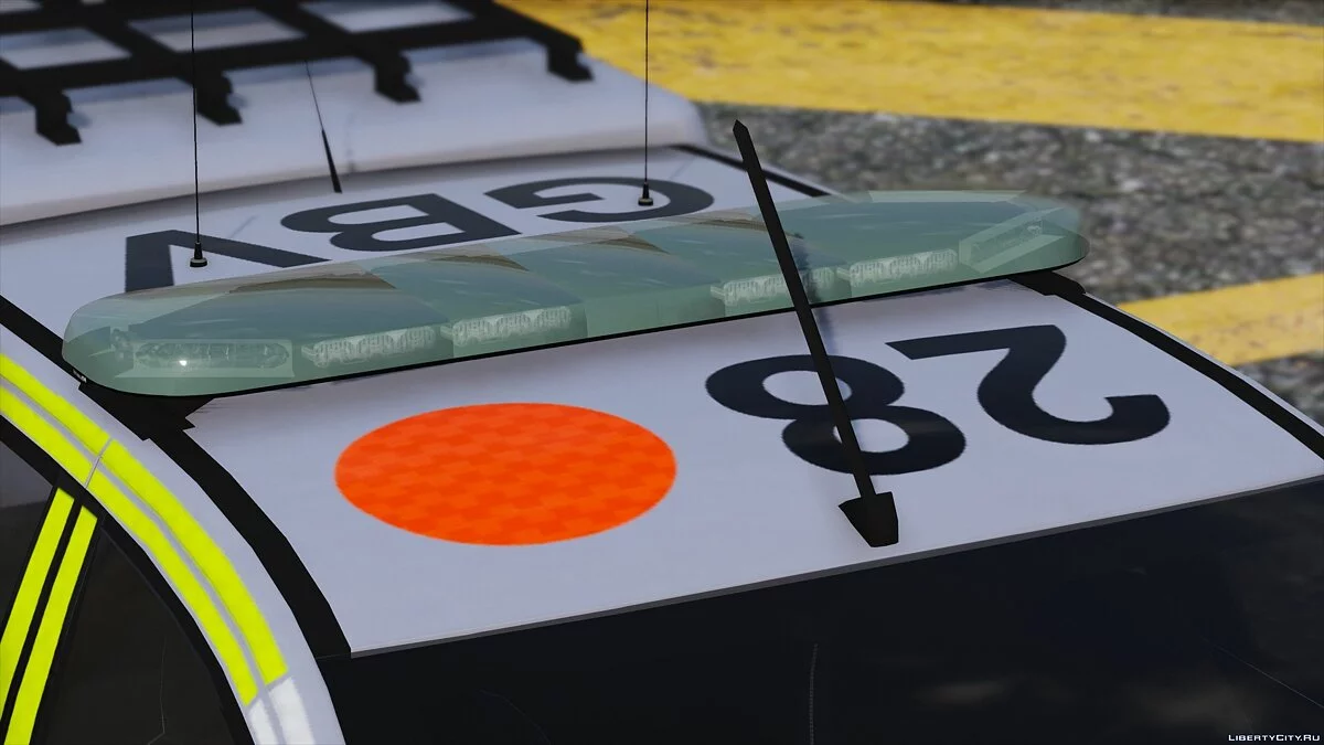 2014 Police Ford Ranger [ELS] 1.0 / GTA 5