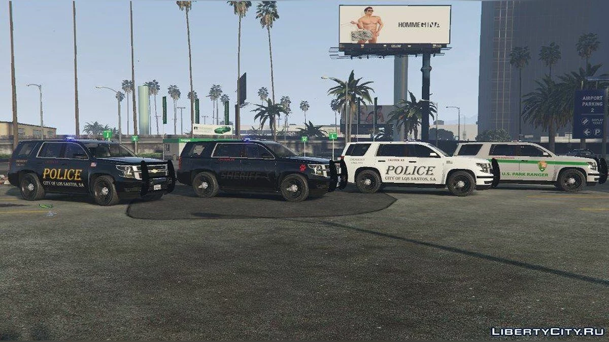 2015 K9 Tahoe (Multiple Skins) [ELS] 1.0 / GTA 5