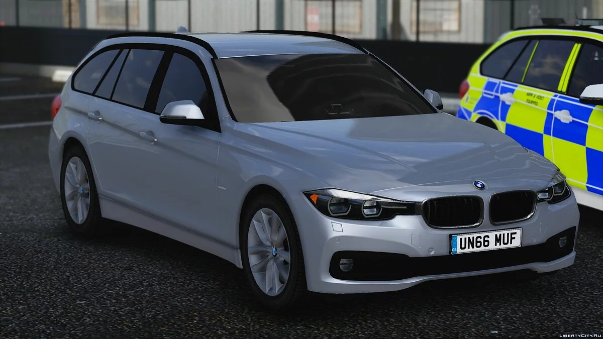 2016/2017 Police BMW 330D Touring [ELS] 1.0 / GTA 5