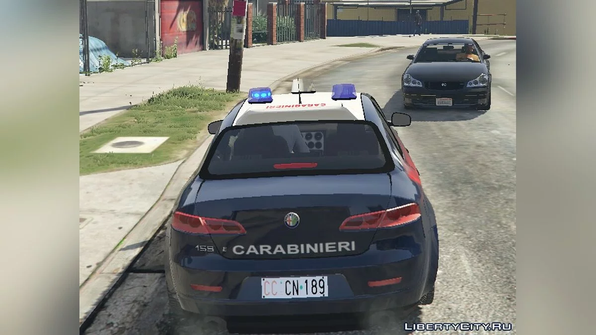 Alfa Romeo 159 Carabinieri - LED 1.0 / GTA 5