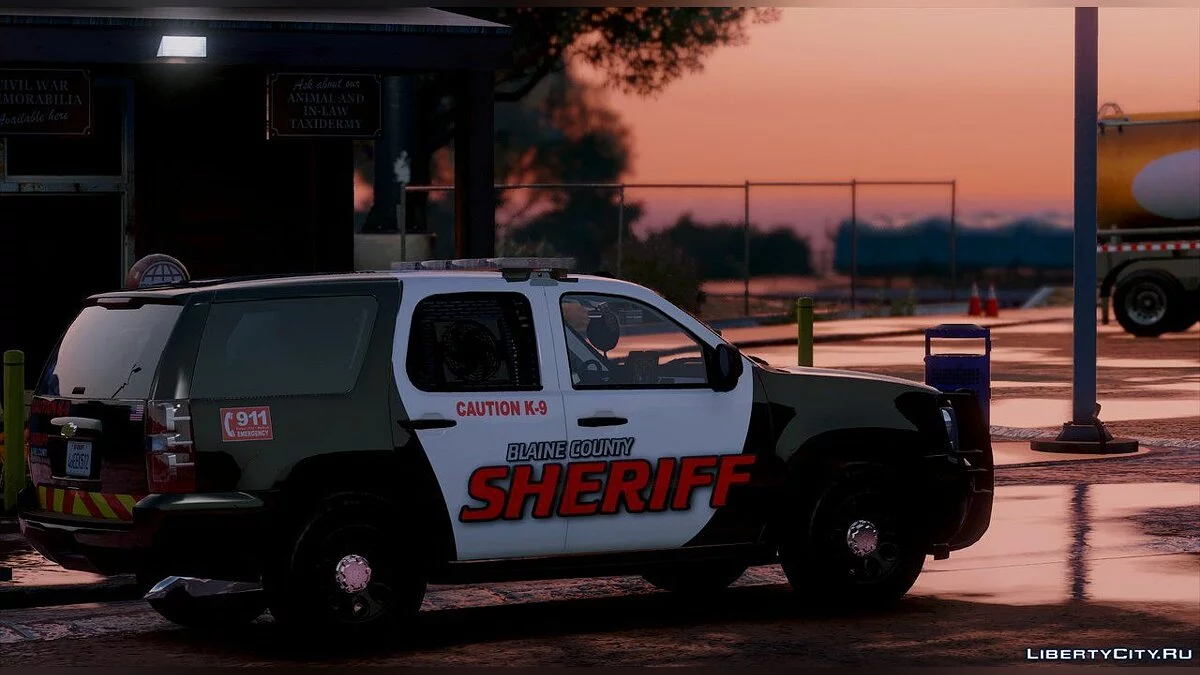 Blaine County Sheriff K-9 Tahoe [ELS] / GTA 5