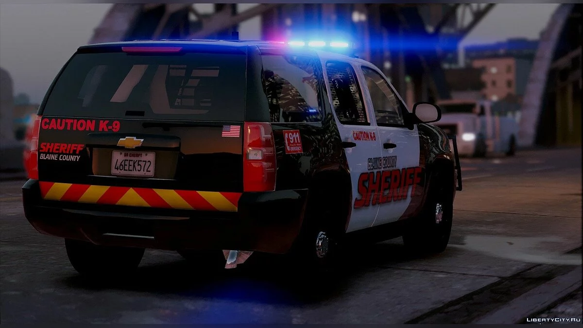 Blaine County Sheriff K-9 Tahoe [ELS] / GTA 5