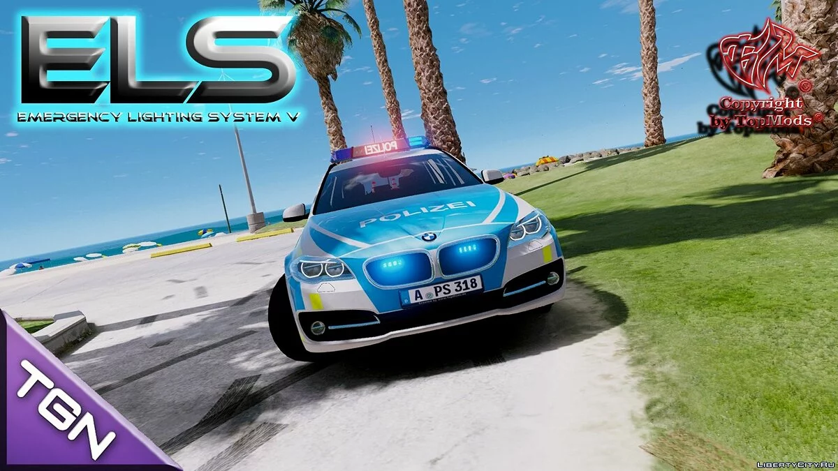 BMW 530D Polizei Bayern [ELS] 1.0 / GTA 5