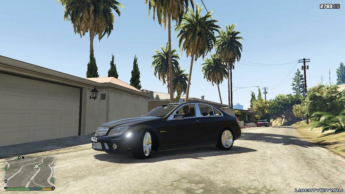 Mercedes-Benz C63 AMG Kripo NRW 1.00 / GTA 5