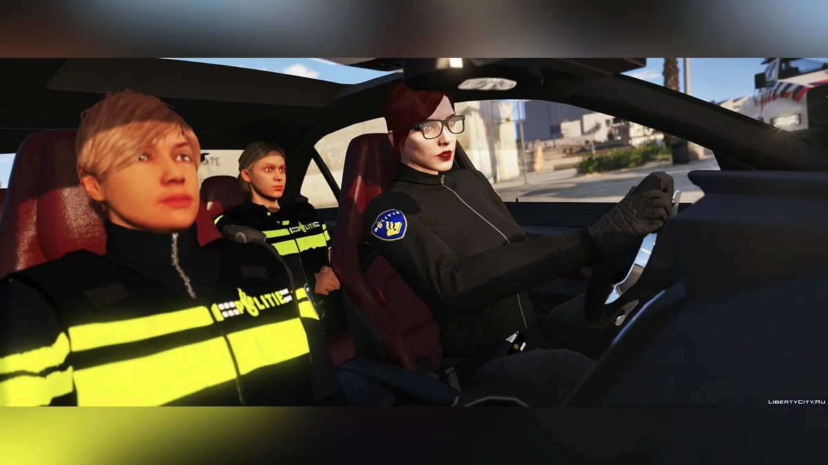 Mercedes-Benz C63 AMG Unmarked Police [ELS] 1.1 / GTA 5