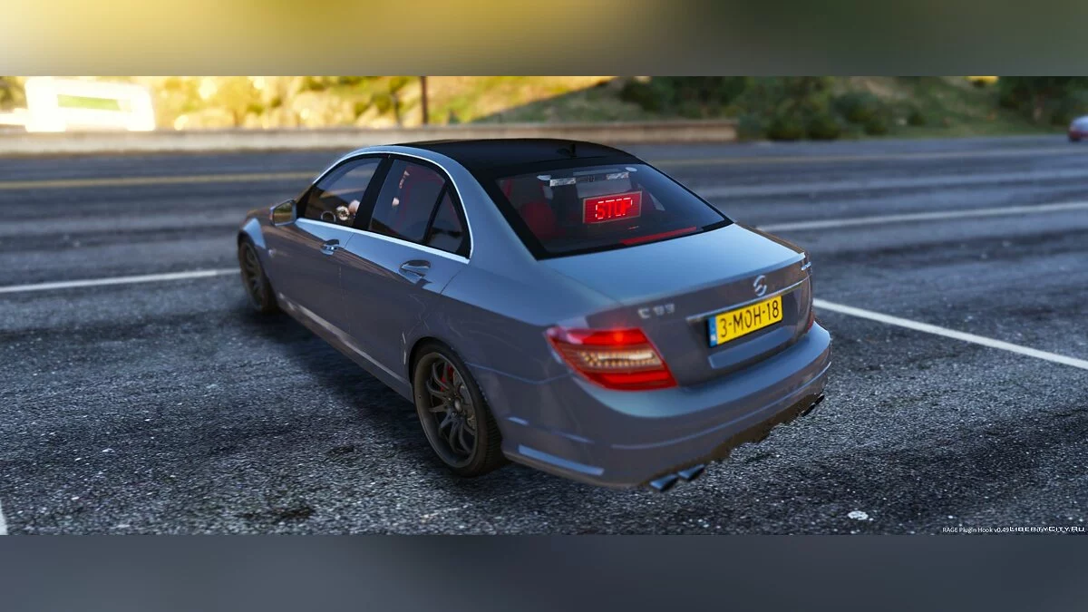 Mercedes-Benz C63 AMG Unmarked Police [ELS] 1.1 / GTA 5