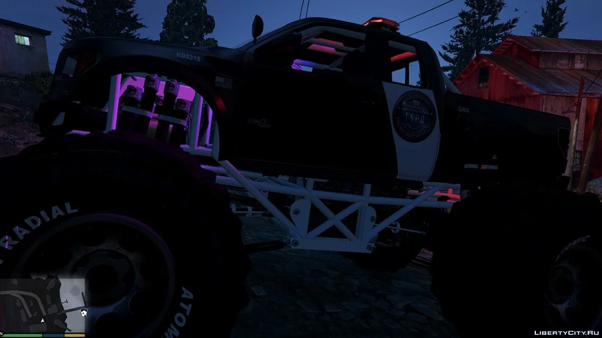 Raptor Police Interceptor Monster [Add-On] 1.0 / GTA 5