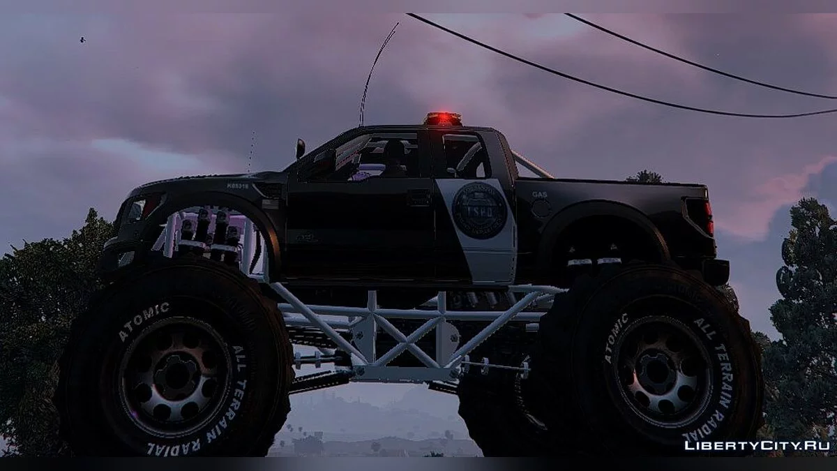 Raptor Police Interceptor Monster [Add-On] 1.0 / GTA 5