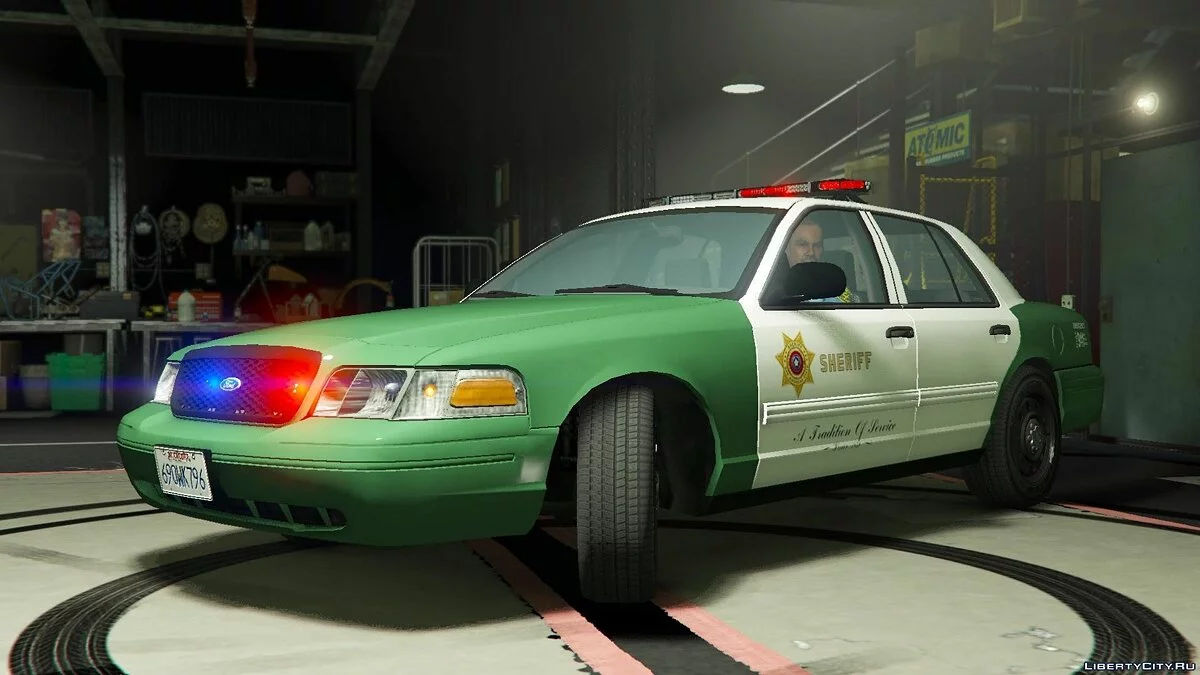 San Andreas Sheriff's Crown Victoria 2.2 / GTA 5