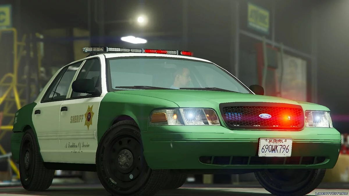 San Andreas Sheriff's Crown Victoria 2.2 / GTA 5