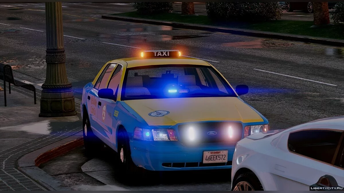 Undercover Taxi CVPI [ELS] 0.1 / GTA 5