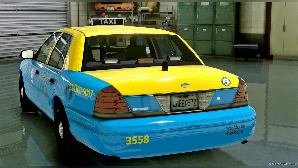 Undercover Taxi CVPI [ELS] 0.1 / GTA 5