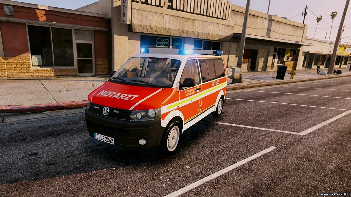 Volkswagen T5 Facelift NEF Düsseldorf [ELS] / GTA 5
