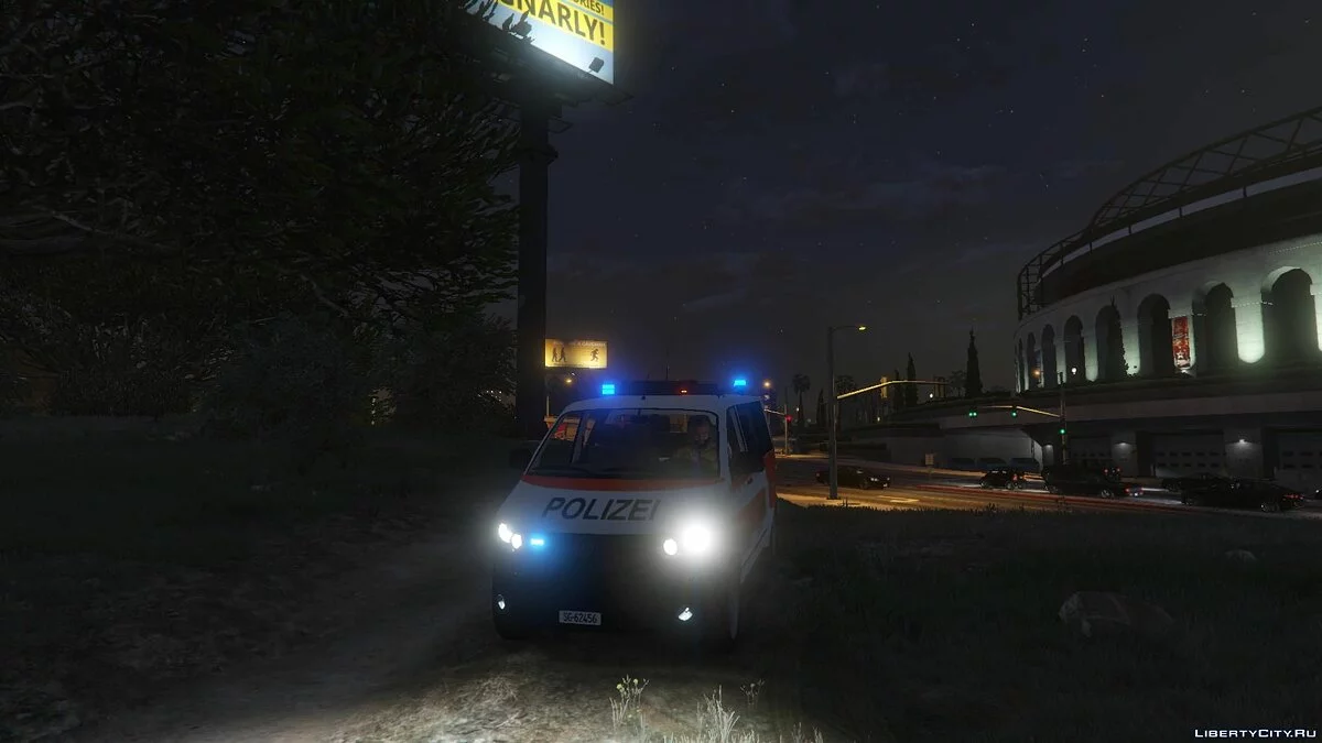 Volkswagen T5 Facelift Stadtpolizei St.Gallen 1.0 / GTA 5