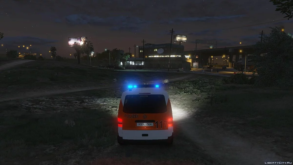 Volkswagen T5 Facelift Stadtpolizei St.Gallen 1.0 / GTA 5