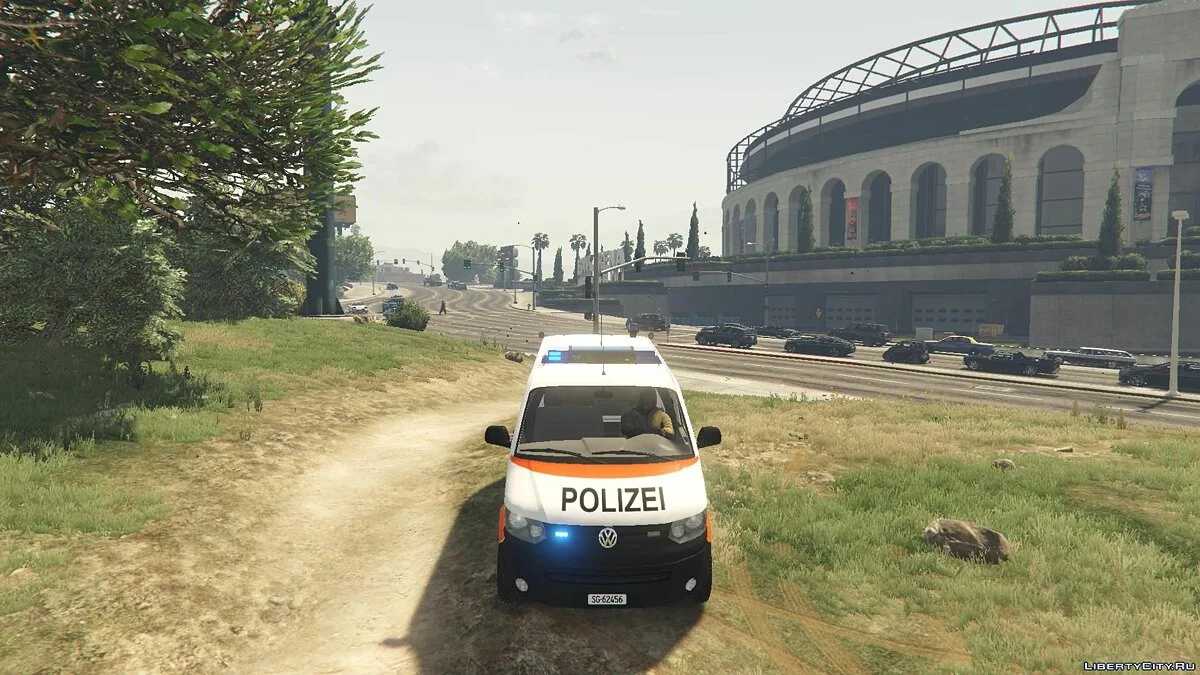 Volkswagen T5 Facelift Stadtpolizei St.Gallen 1.0 / GTA 5