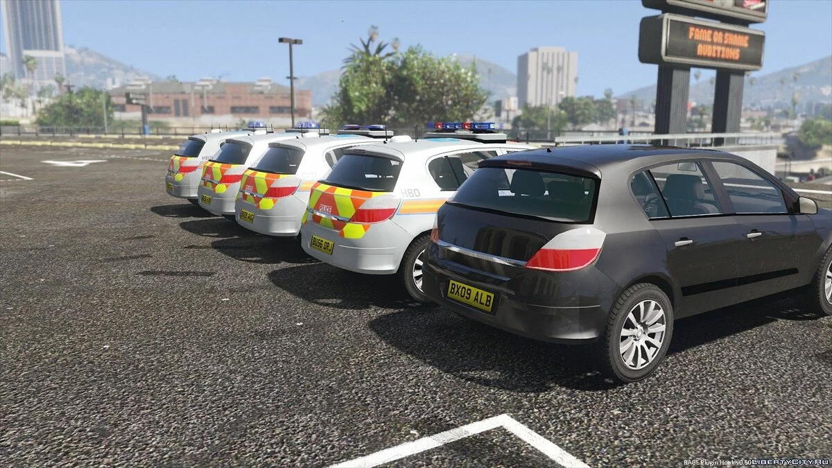 2005 - 2010 Metropolitan Police Vauxhall Astra Pack [ELS] / GTA 5