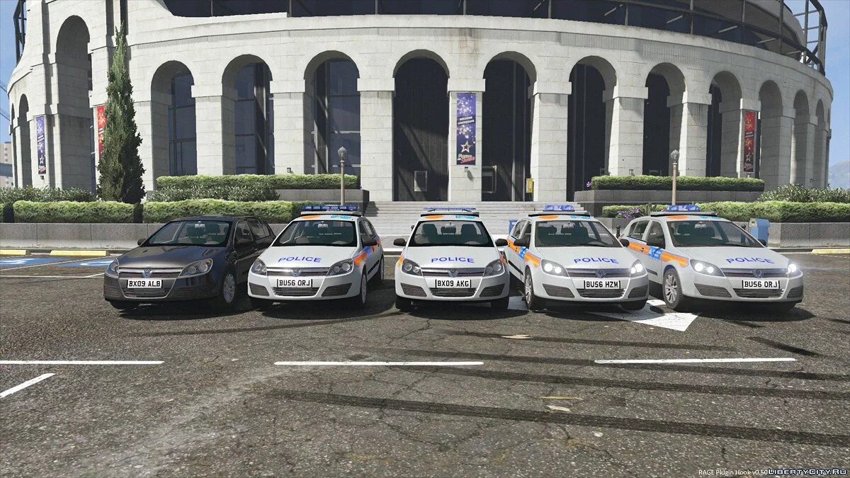 2005 - 2010 Metropolitan Police Vauxhall Astra Pack [ELS] / GTA 5