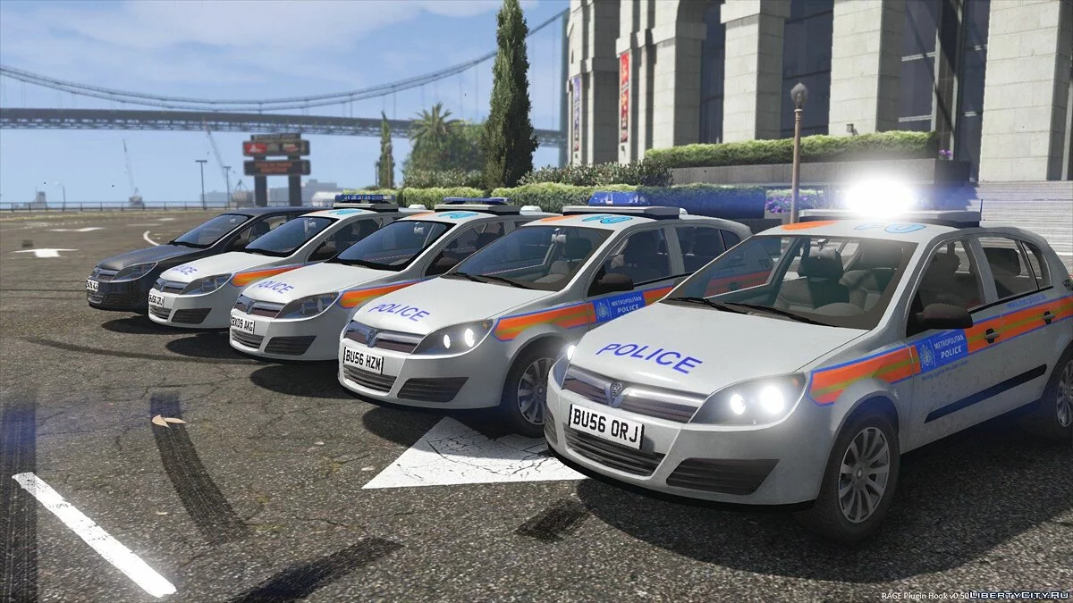 2005 - 2010 Metropolitan Police Vauxhall Astra Pack [ELS] / GTA 5