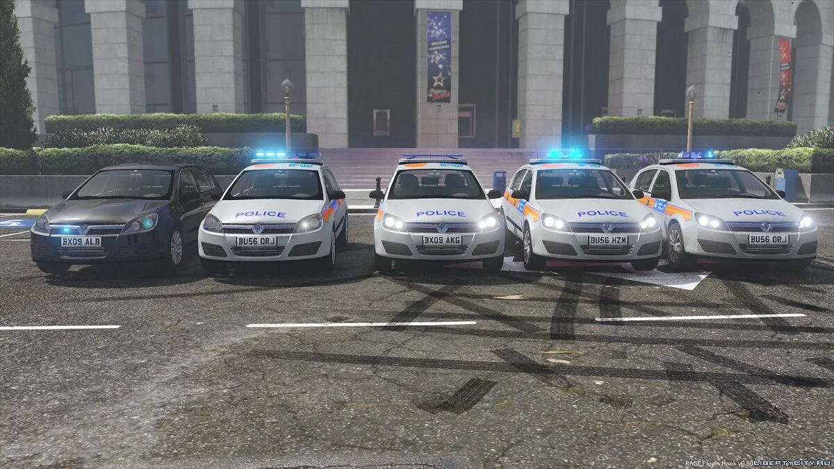 2005 - 2010 Metropolitan Police Vauxhall Astra Pack [ELS] / GTA 5
