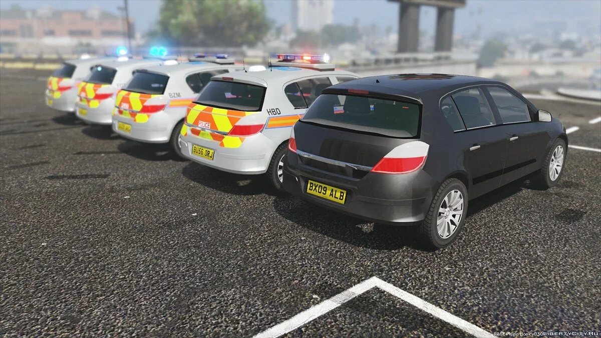 2005 - 2010 Metropolitan Police Vauxhall Astra Pack [ELS] / GTA 5