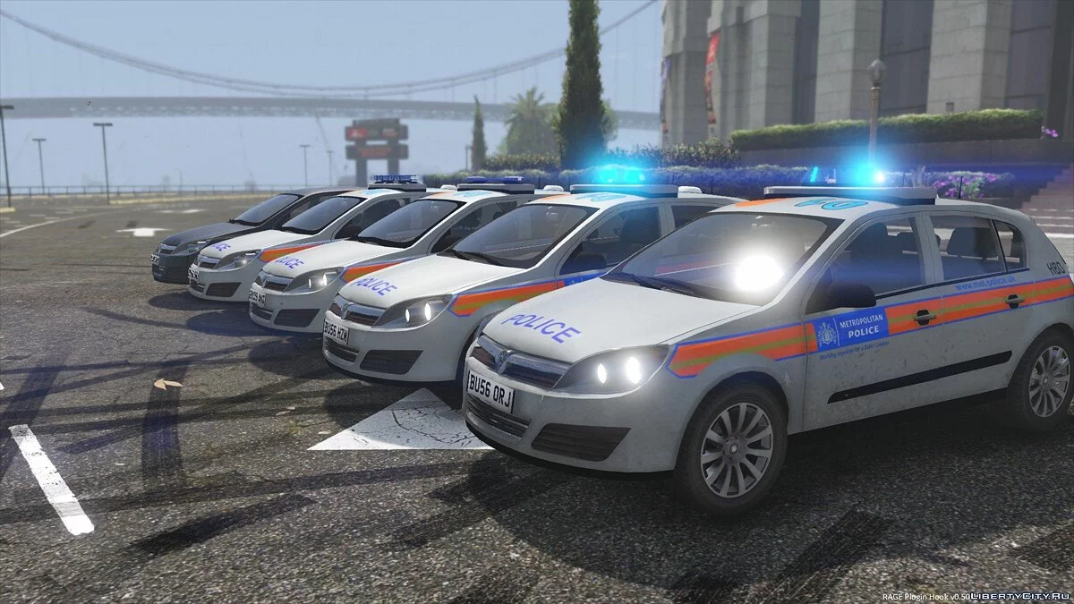 2005 - 2010 Metropolitan Police Vauxhall Astra Pack [ELS] / GTA 5