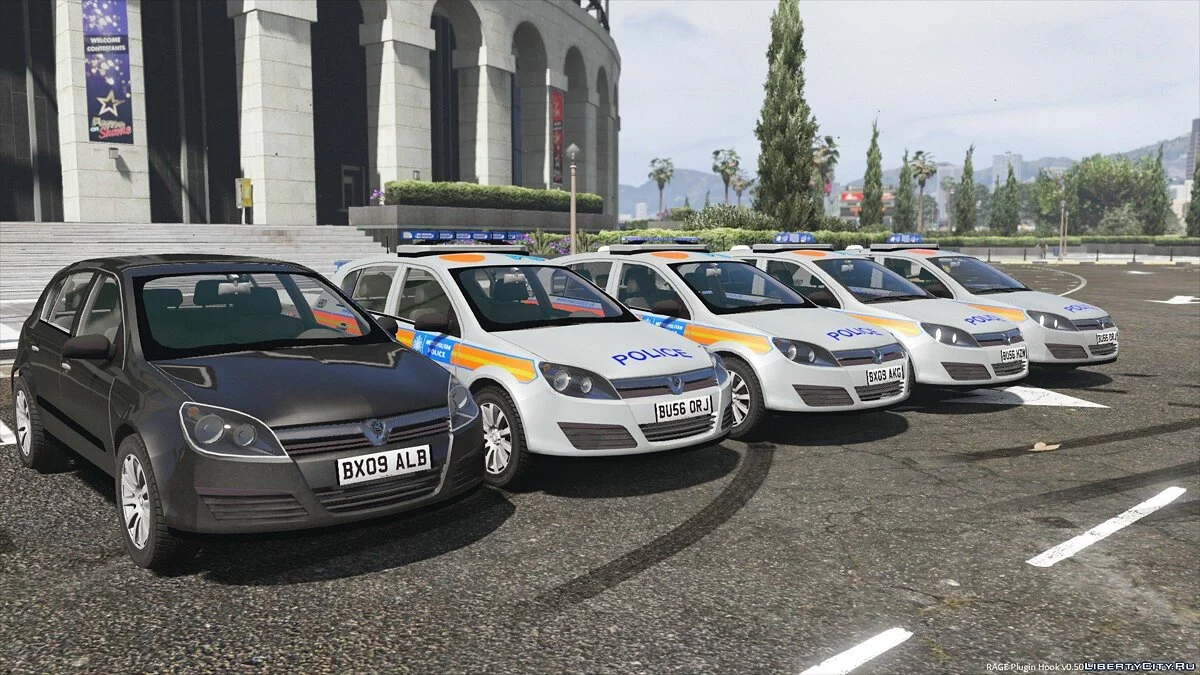 2005 - 2010 Metropolitan Police Vauxhall Astra Pack [ELS] / GTA 5