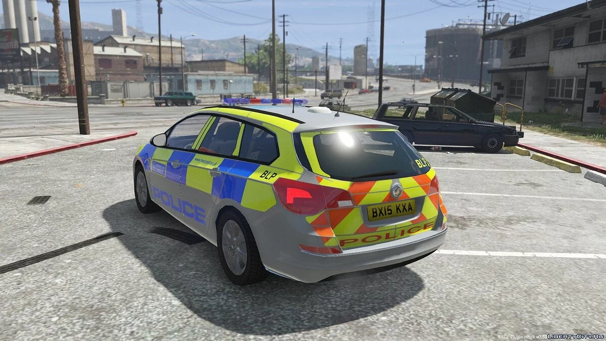 2015 Metropolitan Police Vauxhall Astra ELS IRV / GTA 5