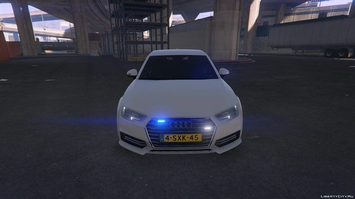 2017 Audi A4 Onopvallend (Nederlandse Politie) 1.0 / GTA 5