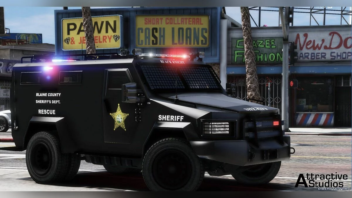 BCSO Lenco Bearcat [ELS] 2.0.0 / GTA 5