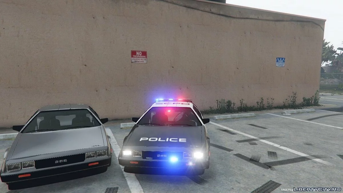 DMC12 POLICE ELS + DMC12 [ADD-ON] PACK / GTA 5