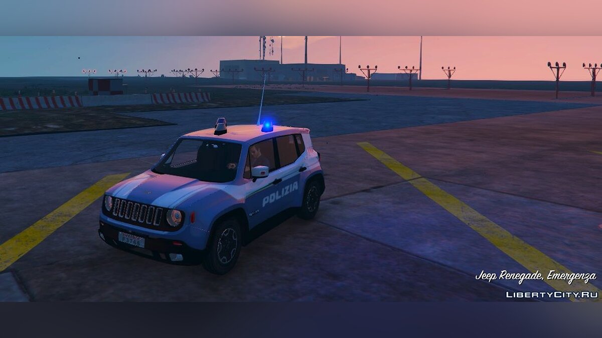 Скачать Jeep Renegade Polizia [IPC] [Add-On / Replace] 2.0 для GTA 5