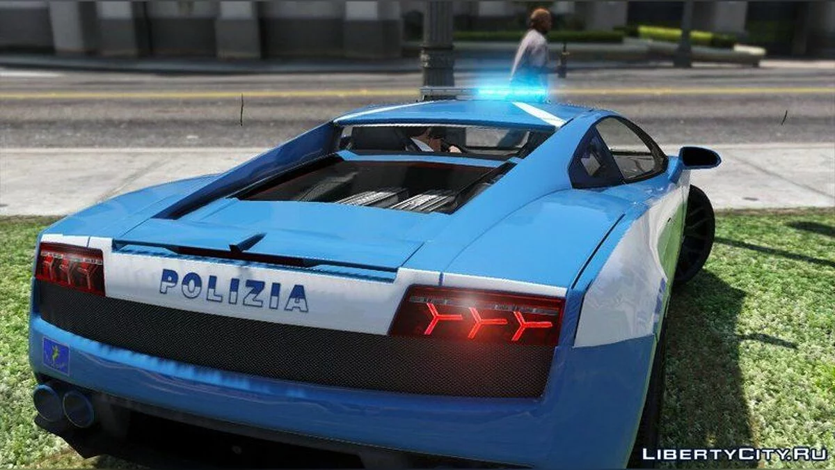 Lamborghini Gallardo Polizia + Template / GTA 5