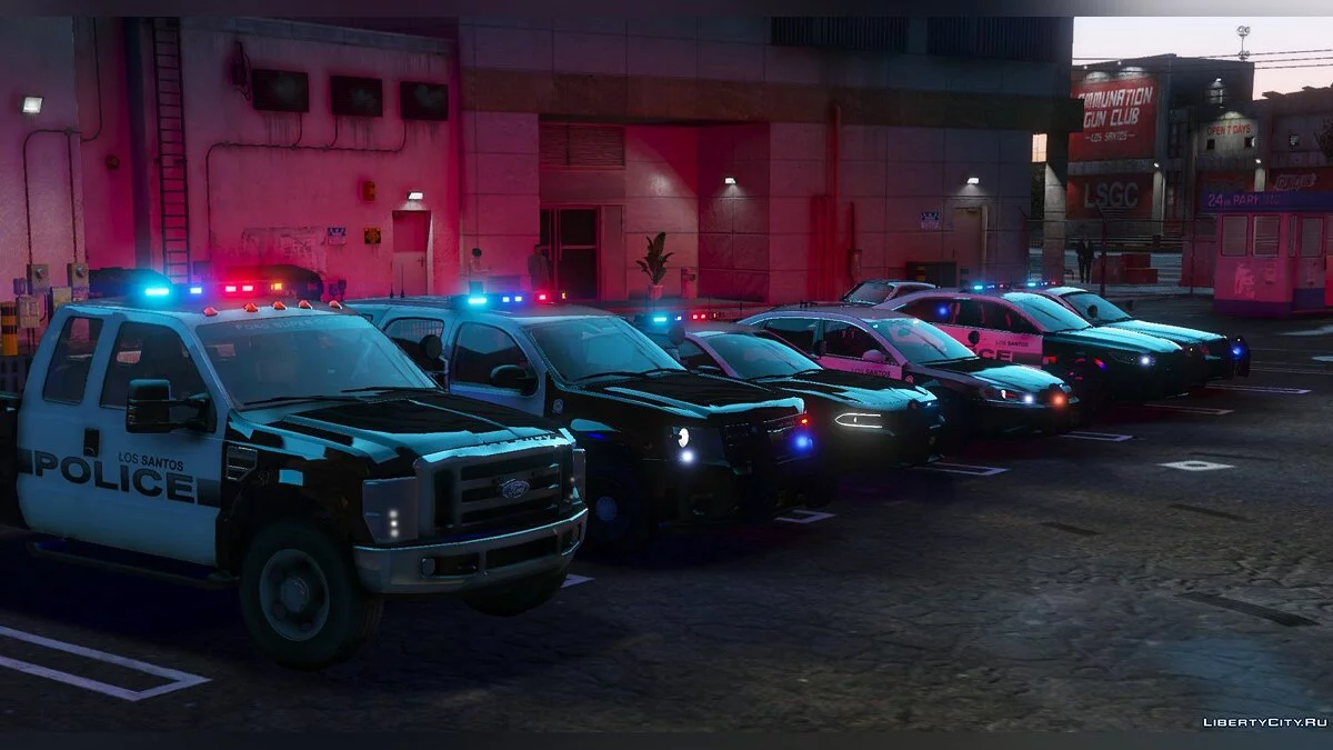 LSPD Pack [ELS] 1.0.0 / GTA 5