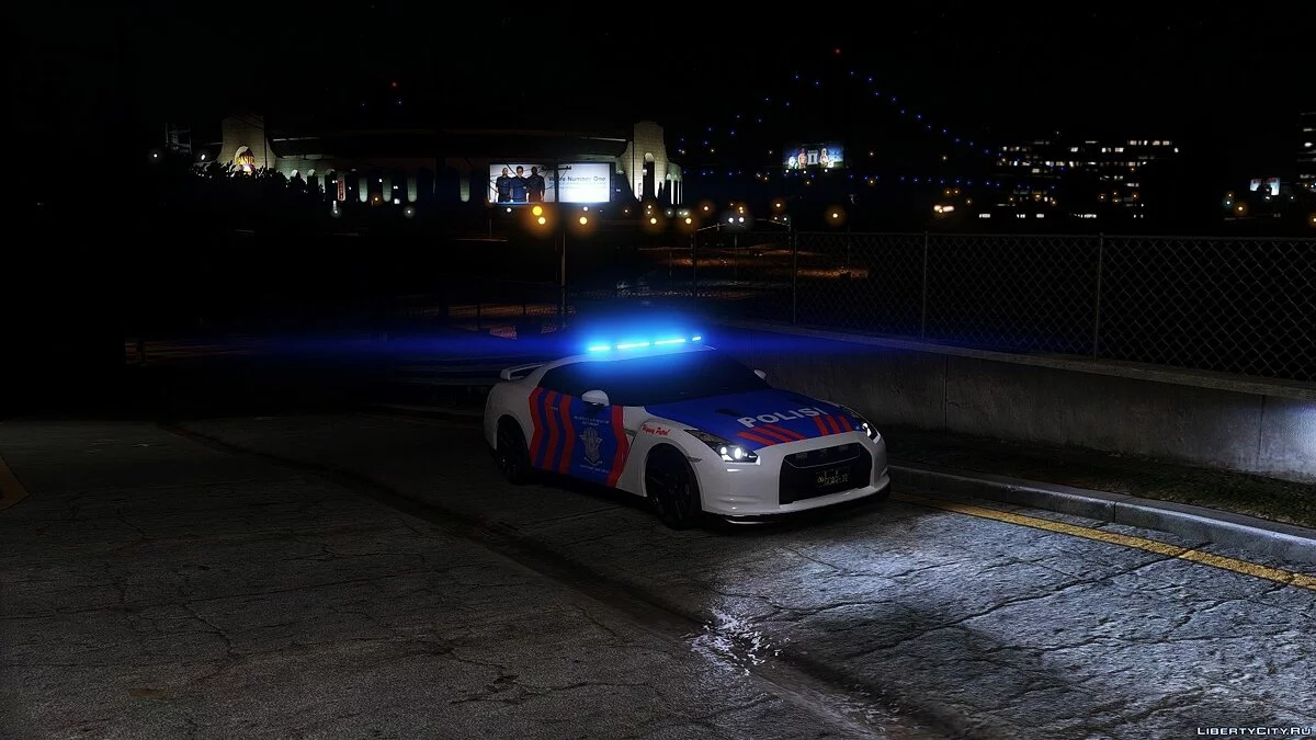 Nissan GT-R R35 Indonesian Police Higway Patrol / GTA 5