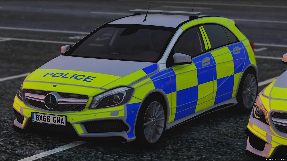 Police Mercedes-Benz Pack [ELS] 1.0 / GTA 5