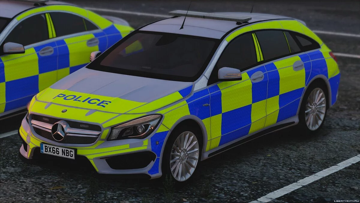 Police Mercedes-Benz Pack [ELS] 1.0 / GTA 5