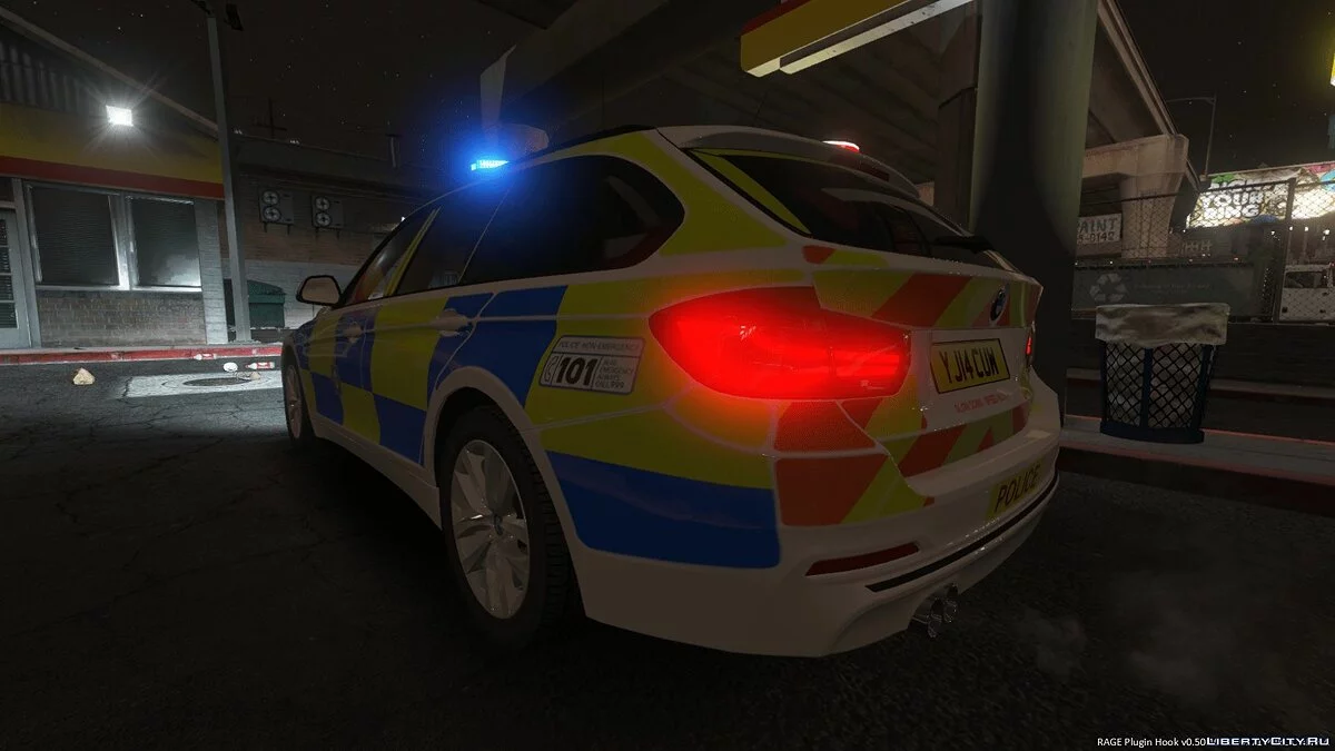West Yorkshire Police: 2014 BMW 330D [ELS] / GTA 5