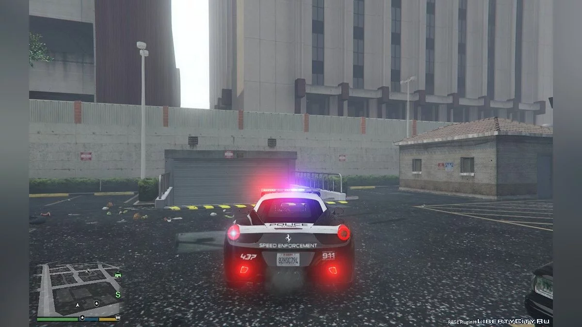 FERRARI POLICE ELS+FERRARI [ADD-ON] PACK / GTA 5