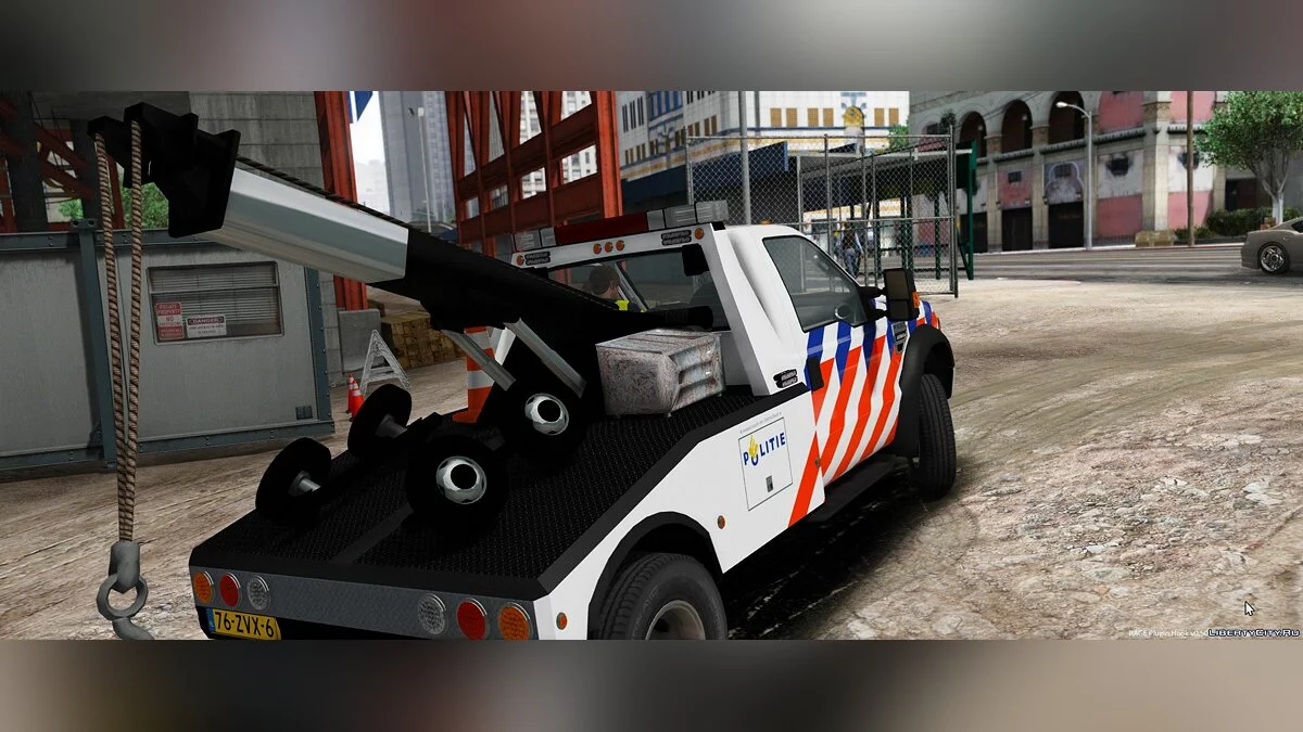 Ford F550 Dutch Police Towtruck [ELS] 1.1 / GTA 5