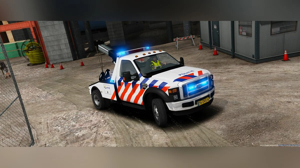 Ford F550 Dutch Police Towtruck [ELS] 1.1 / GTA 5
