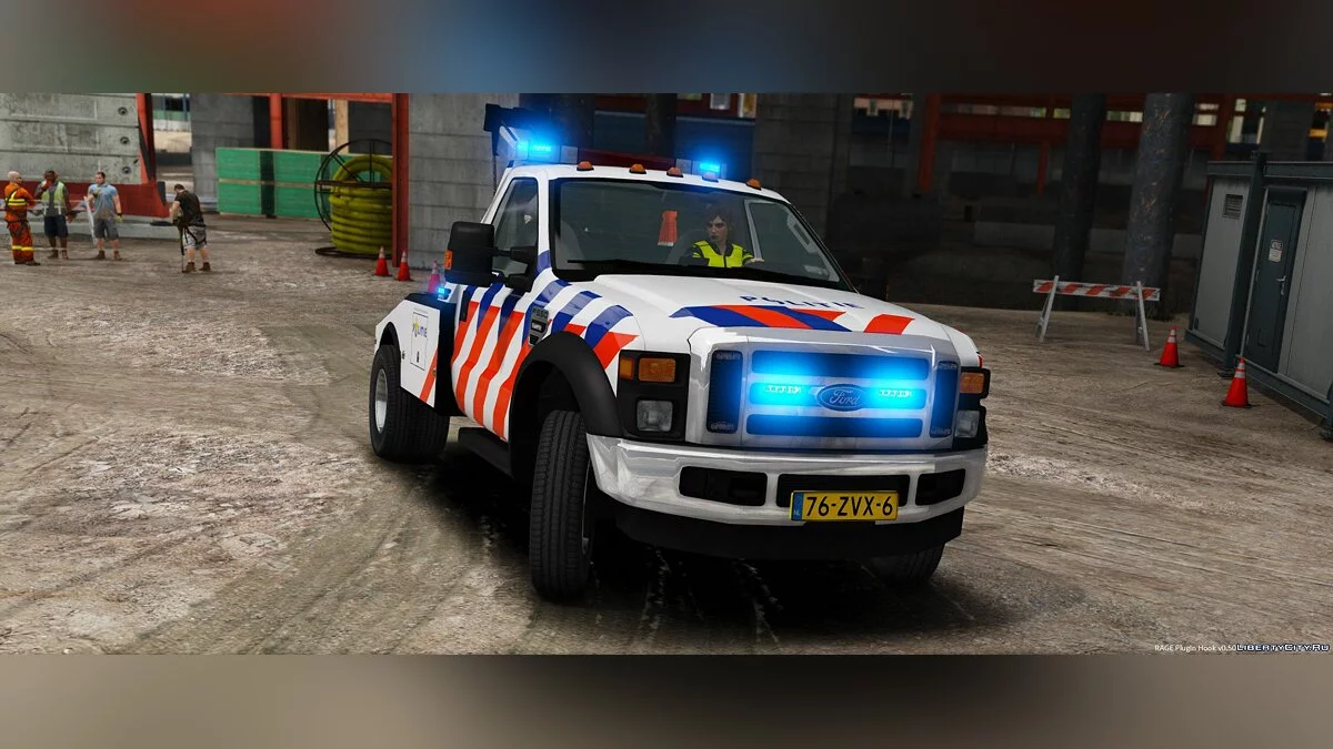 Ford F550 Dutch Police Towtruck [ELS] 1.1 / GTA 5