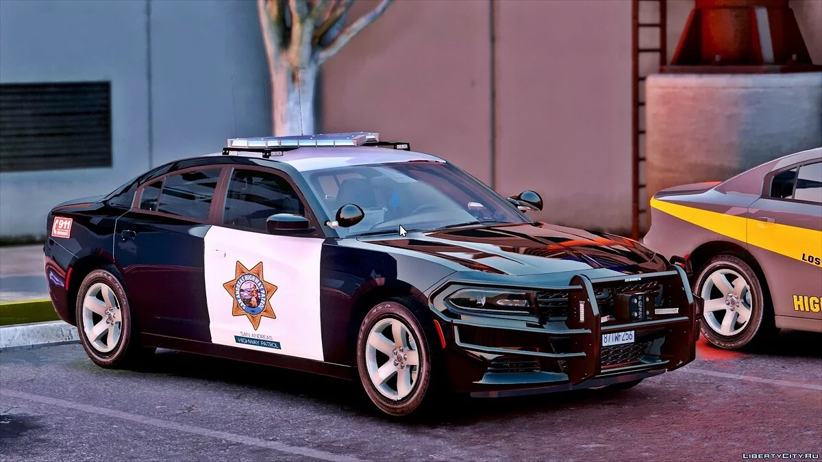 Los Santos Police Highway Patrol Charger [ELS] / GTA 5