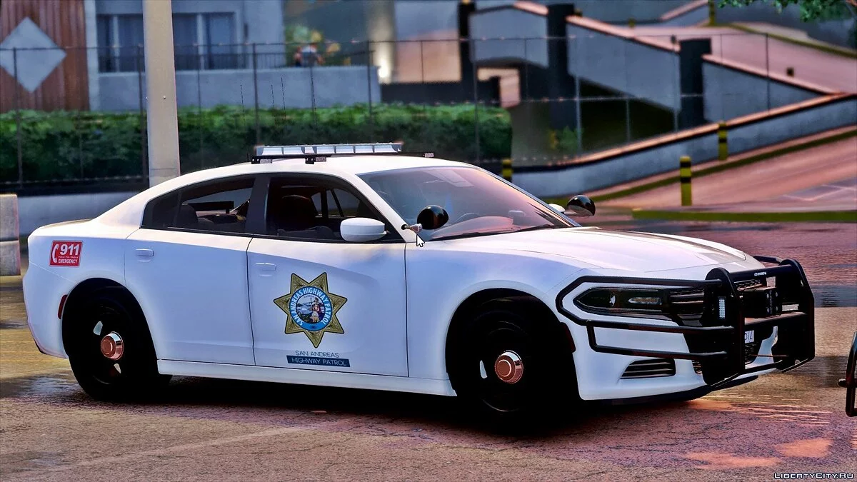 Los Santos Police Highway Patrol Charger [ELS] / GTA 5
