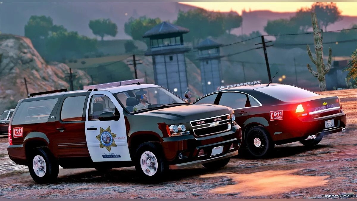 Los Santos Police Suburban [ELS] / GTA 5