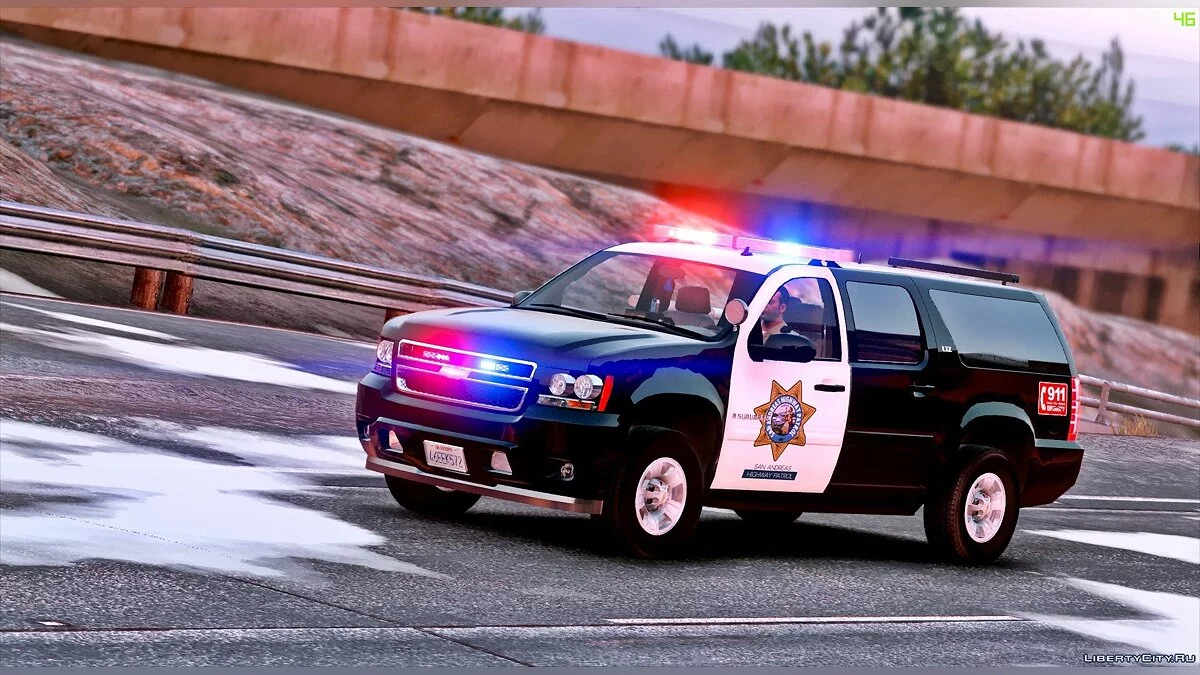 Los Santos Police Suburban [ELS] / GTA 5