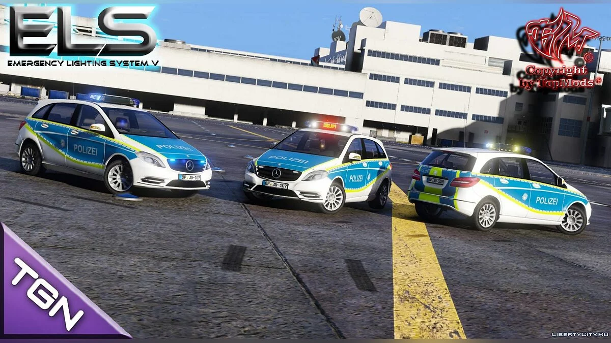 Mercedes-Benz B Klasse Bundespolizei / GTA 5